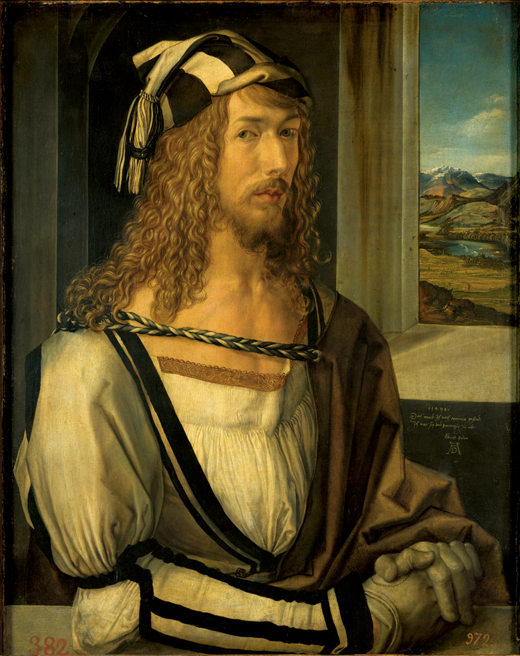   阿尔布雷特·丢勒Albrecht Dürer——26岁自画像